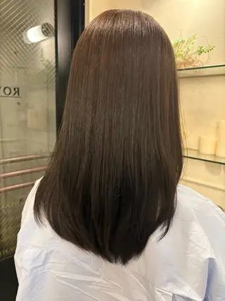 セミロング カラー Konomura Neneのヘアスタイル
