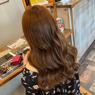 カラー MOMOKA /　Lapis今泉店のヘアスタイル