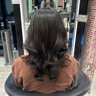 パーマ 暖色カラー/ みさほ🍒のヘアスタイル