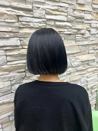 ミディアム ハイトーン/うる艶 カラー Mioのヘアスタイル