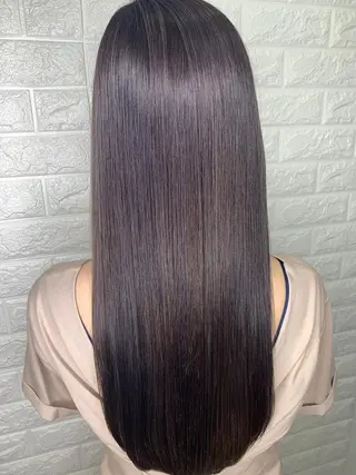 セミロング カラー LAS 代表 ナガカワ コウヘイのヘアスタイル
