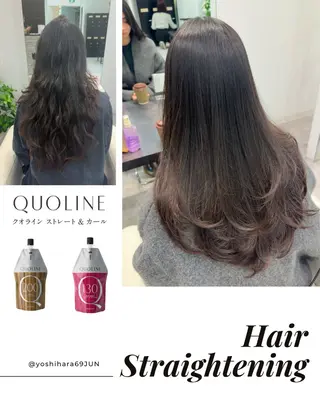 ロング ✨大人韓国レイヤー ✨吉原 潤✨のヘアスタイル