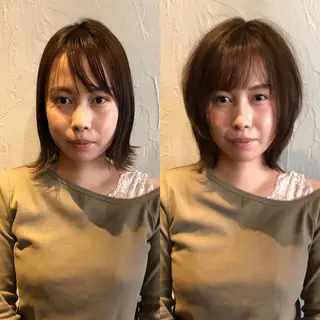 ショート 髪質改善縮毛矯正 専門店のヘアスタイル