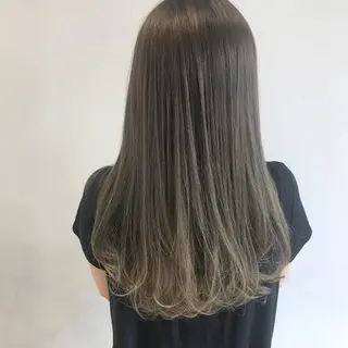 ロング カラー HATSUMEI ゆうまのヘアスタイル