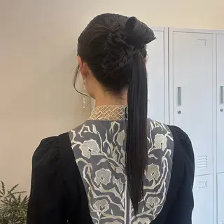 ロング MIDORI🎀 透明感/ベージュのヘアスタイル