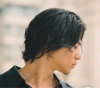 ミディアム メンズ メンズ特化🔥 颯太のヘアスタイル