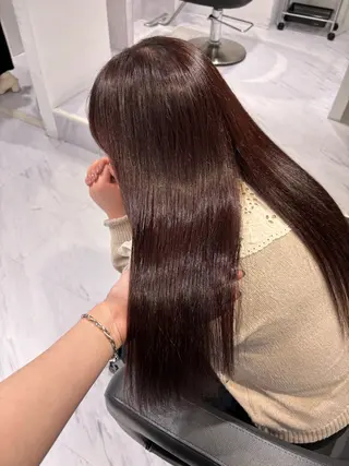 ロング カラー 表参道♡暗髪♡ 艶カラー♡アユミのヘアスタイル
