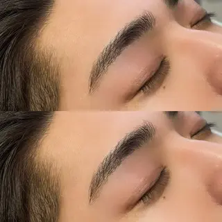 アイブロウ CreBiA🤍 小栗ななかのマツエク・マツパデザイン