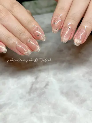 ミディアム アトリエAIHA★ フィルイン推奨サロンのネイルデザイン