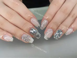 ネイル 神田 ココナッツのネイルデザイン