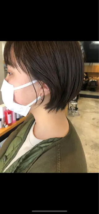 ショート カラー 骨格診断🍃ショート /ショートボブ✨岡元のヘアスタイル