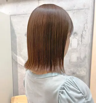 ミディアム カラー アイブロウモデル 募集中🍒/北爪まゆのヘアスタイル