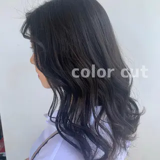 ミディアム F-LILA (リラ)Ainaのヘアスタイル