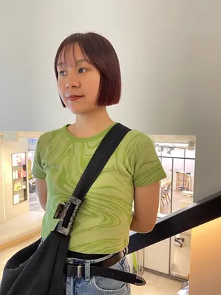 ショート カラー zestKalon 🔗IBUのヘアスタイル