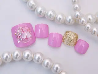 ネイル 💗🪽Tiary Nail🪽💗のネイルデザイン