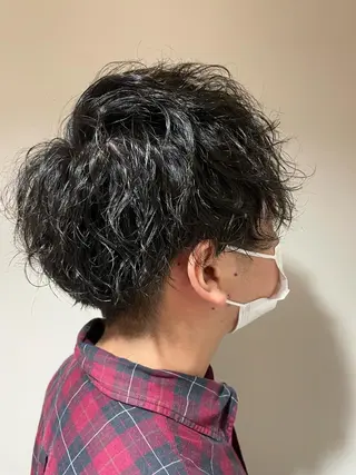 パーマ 🫧ハイトーン/ ブリーチ🫧白石航汰のヘアスタイル