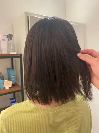 カラー ブリーチなしカラー/ パーマ/おとは🦖♡のヘアスタイル