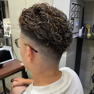 メンズ 西大島美容師 渡部仁太のヘアスタイル