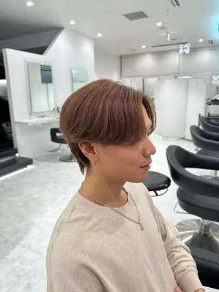 ショート カラー メンズ 🐺韓国風メンズ特化 あさひ🐺のヘアスタイル