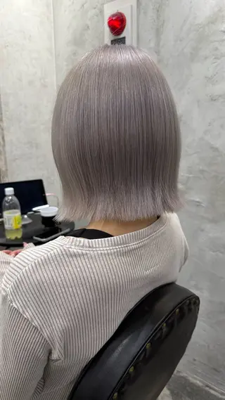 ミディアム カラー ハイトーン/ブリーチ MAYURI🌺横浜のヘアスタイル