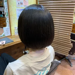 ショート カラー しんぼり なおみのヘアスタイル