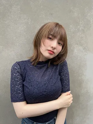 ショート 🐺立川のウルフ屋 さん🐺おかみ🐺のヘアスタイル