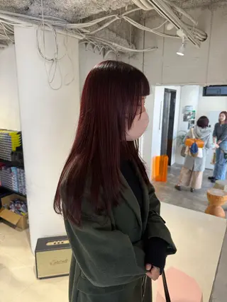 ロング カラー 🟡ひろの/ツヤ カラー/髪質改善🟡のヘアスタイル