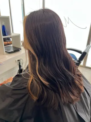 ロング カラー Miloc那覇店 Ainoのヘアスタイル