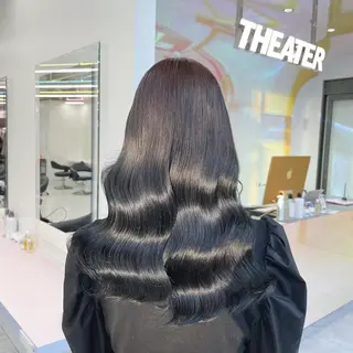 ロング カラー ヘアアレンジ 韓国ヘア指名率 No. 1小堀京介のヘアスタイル