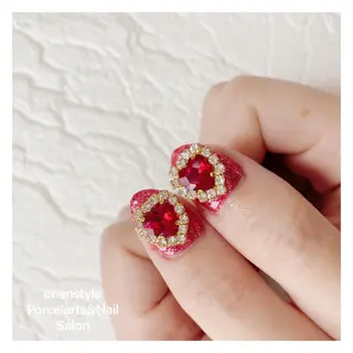 ミディアム ネイル 👑enen style👑のネイルデザイン