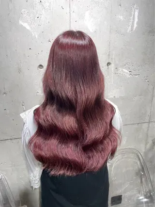 ロング カラー ヘアアレンジ 💗横浜美容室 💗HARUNAのヘアスタイル
