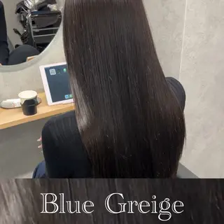 ロング 透明感カラー/レイヤ ー/顔まわり/辻部のヘアスタイル