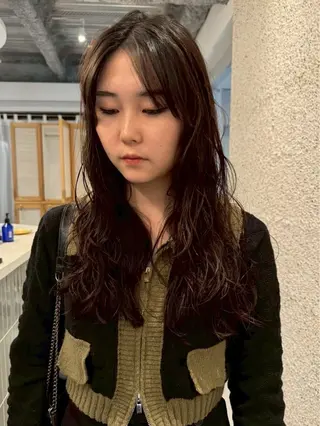 ロング nok Kaoriのヘアスタイル