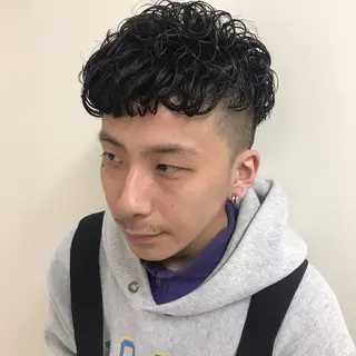パーマ メンズ 🎈馬場佑馬/ スパイラルパーマ🎈のヘアスタイル