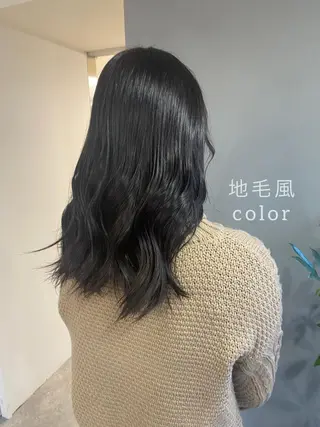 ミディアム カラー ヘアアレンジ ボブ /ニュアンス/ satomi🧸💖のヘアスタイル