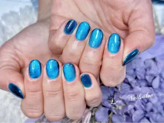 ショート カラー ネイル Le’a NailSalonのネイルデザイン