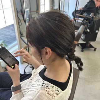 ミディアム 綿貫 美雪のヘアスタイル