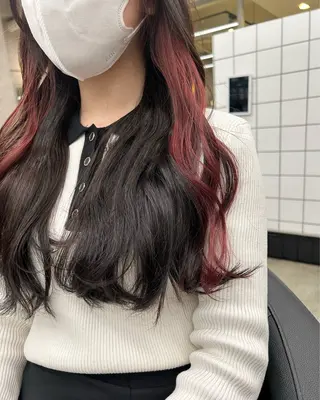 カラー 透明感ベージュ🤎 ナチュラルレイヤーのヘアスタイル