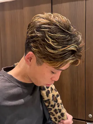 カラー メンズ 🌻井上 マリー🌻のヘアスタイル