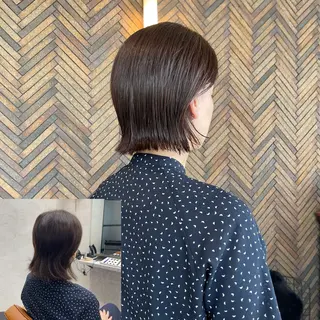 ショート カラー 黒崎 勝巳のヘアスタイル