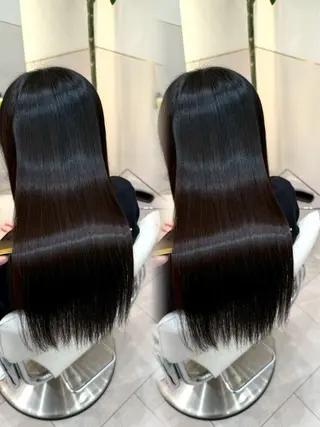 セミロング 新宿/韓国ヘア kurea🎀のヘアスタイル