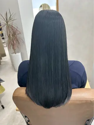 ロング SLASHスラッシュ 小川花鈴のヘアスタイル