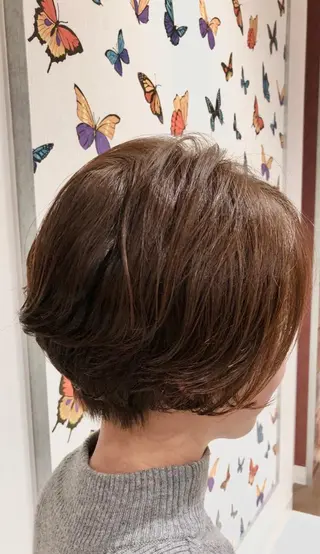 ショート パーマ ❣️レイヤーカット ❣️渡部晃輝のヘアスタイル