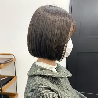 ショート カラー パーマ ヘアアレンジ メンズ キッズ マツエク・マツパ アイブロウ 横浜Bob美容師🤎 ERINAのヘアスタイル