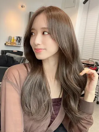 セミロング 韓国美髪矯正✂️ 佐藤ヒロのヘアスタイル