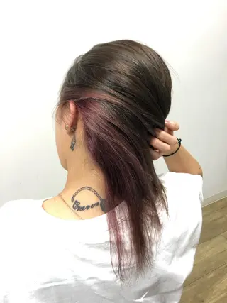 ミディアム カラー Mikuri 【Little】のヘアスタイル