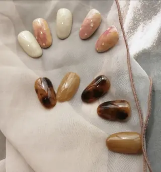 ネイル EARTHふじみ野 ネイル　森花鈴のネイルデザイン