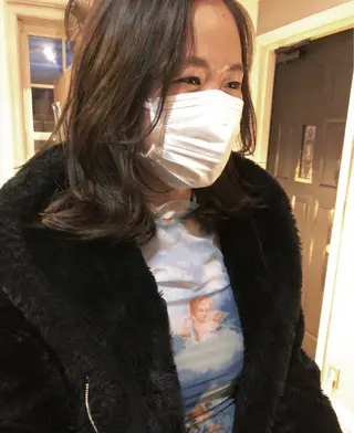 ミディアム eri kinjoのヘアスタイル