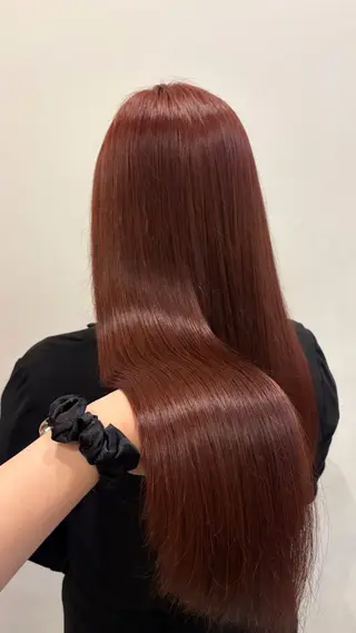 カラー さらさら縮毛矯正 得意です✨️なつみのヘアスタイル