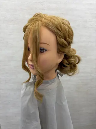 ヘアアレンジ 武田 比奈のヘアスタイル